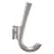 National Hardware National Hardware Powell Medium Satin Nickel Silver Aluminum 4-15/16 in. L Angled Hook 60 lb 1 pk N337-913 - alternate 2